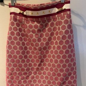 Pink Patterned Antonio Melanie Business Skirt